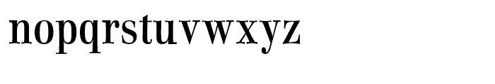 Walburn Regular Font LOWERCASE