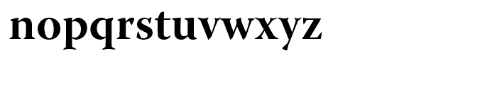 Warnock Bold Subhead Font LOWERCASE