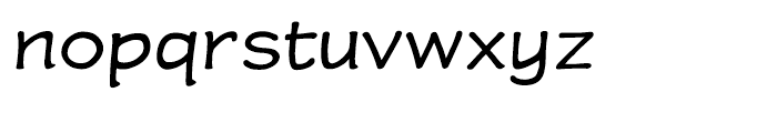 Wastrel Expanded Font LOWERCASE
