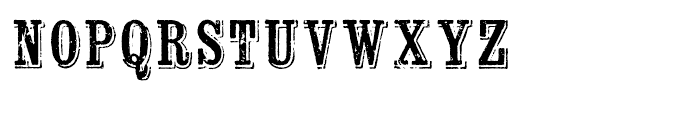 Wausau Regular Font UPPERCASE