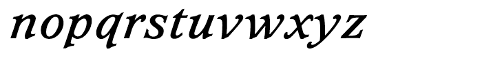 Waverly Bold Italic Font LOWERCASE