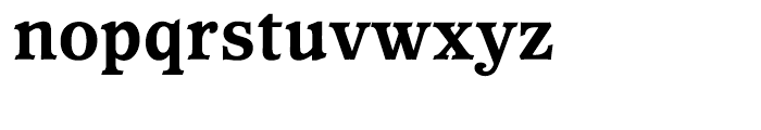 Waverly Extra Bold Font LOWERCASE