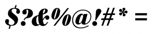 Walbaum FS Bold Italic Font OTHER CHARS