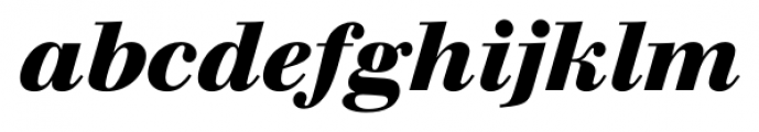 Walbaum FS Bold Italic Font LOWERCASE