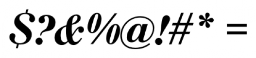 Walbaum FS Medium Italic Font OTHER CHARS