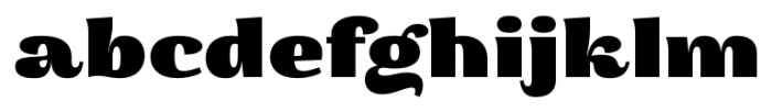 Waldemar 4F Black Font LOWERCASE