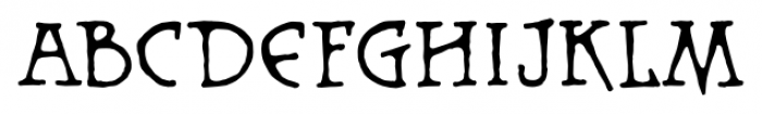 Warhorse Deco BB Regular Font LOWERCASE