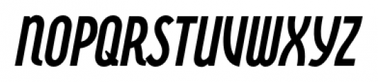 Wasabi Cond Bold Italic Font UPPERCASE