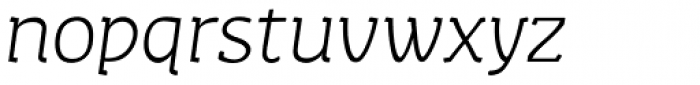 Wacca Light Italic Font LOWERCASE