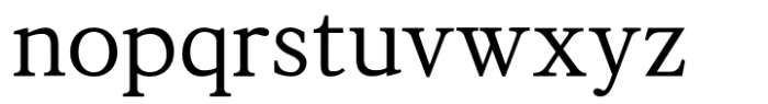 Wacian Serif Bold Font LOWERCASE