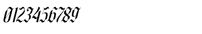 Wadepak  Italic Font OTHER CHARS