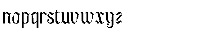 Wadepak  Regular Font LOWERCASE