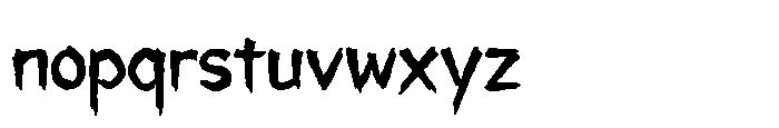 Waen Ronta Regular Font LOWERCASE