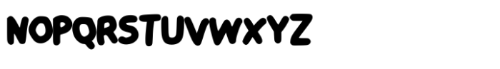 Waffly Font UPPERCASE
