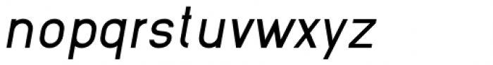 Wafterby Italic Font LOWERCASE