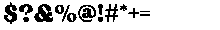 Wage Font OTHER CHARS