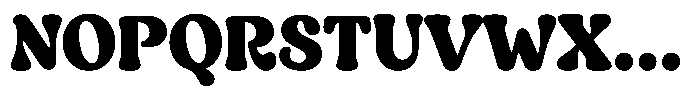 Wage Font UPPERCASE