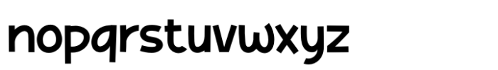 Waghu Thin Font LOWERCASE