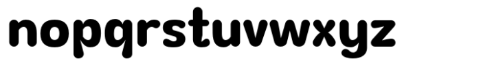 Wagomu Bold Font LOWERCASE