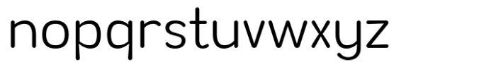 Wagomu Extra Light Font LOWERCASE