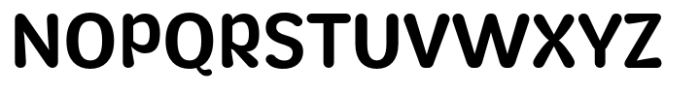 Wagomu Medium Font UPPERCASE