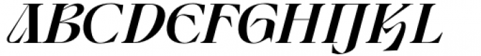 Wagon Bold Italic Font UPPERCASE