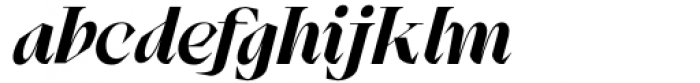 Wagon Bold Italic Font LOWERCASE