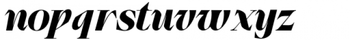 Wagon Extra Bold Italic Font LOWERCASE