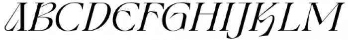 Wagon Italic Font UPPERCASE