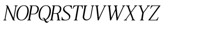 Wahiyang Italic Font UPPERCASE
