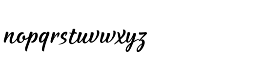Waialua Medium Font LOWERCASE