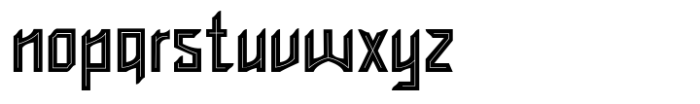Wakolltu Font LOWERCASE