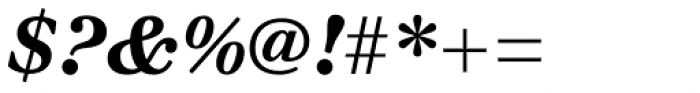 Walbaum 06 pt Semi Bold Italic Font OTHER CHARS