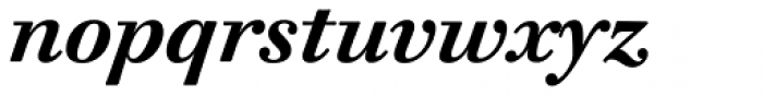 Walbaum 10 Pro Bold Italic Font LOWERCASE