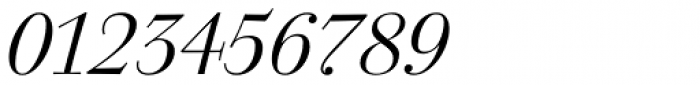 Walbaum 120 Pro Italic Font OTHER CHARS