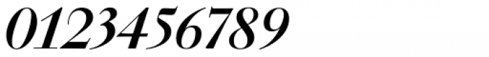 Walbaum 60 pt Medium Italic Font OTHER CHARS
