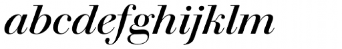 Walbaum 60 pt Medium Italic Font LOWERCASE