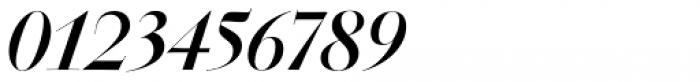 Walbaum 96 pt Medium Italic Font OTHER CHARS
