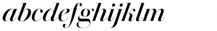 Walbaum 96 pt Medium Italic Font LOWERCASE