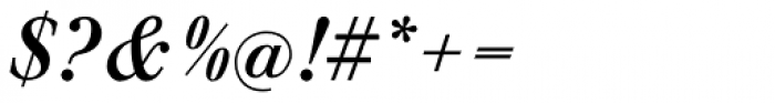 Walbaum Antiqua Pro DemiBold Italic Font OTHER CHARS