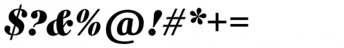 Walbaum SB Bold Italic Font OTHER CHARS