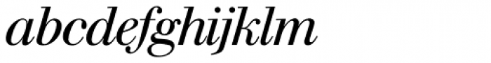 Walbaum SH Italic Font LOWERCASE