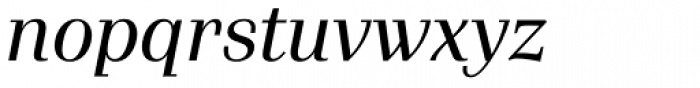 Waldorf Pro Italic Font LOWERCASE