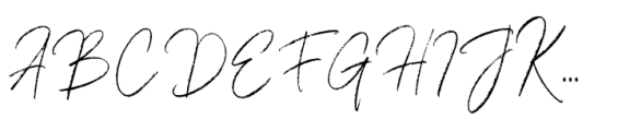 Walesia Signature Brush Font UPPERCASE