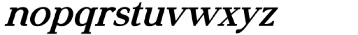 Walkie Valkyrie Extra Bold Italic Font LOWERCASE