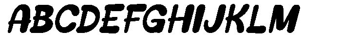 Walkside Italic Font UPPERCASE