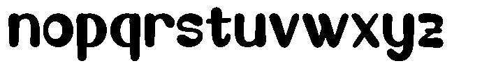 Walkside Regular Font LOWERCASE