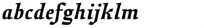 Walleye Bold Italic Font LOWERCASE