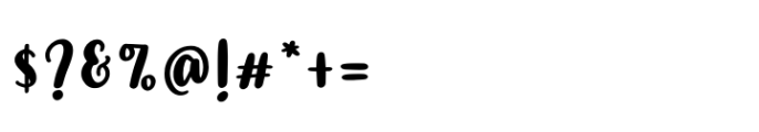 Walmars Font OTHER CHARS