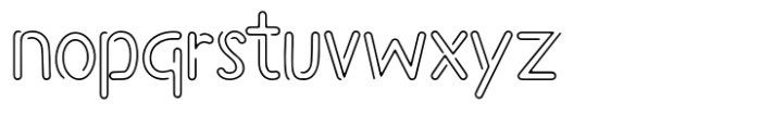 Walneo Font LOWERCASE